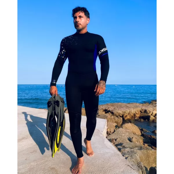 Seaskin Wetsuits for Men Womens 3mm Back Zip