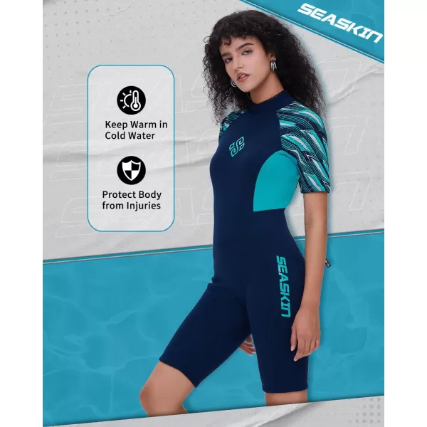 Seaskin Wetsuits for Men Womens 3mm Back Zip