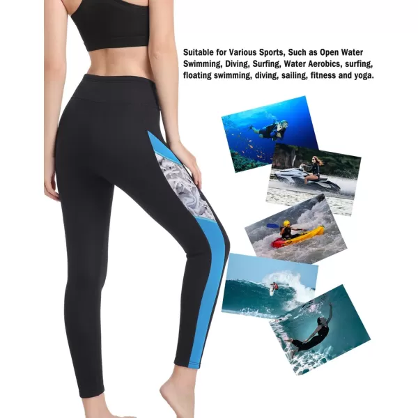 Seaskin Womens Wetsuit Pants 2mm for Diving Swimming Water Sport