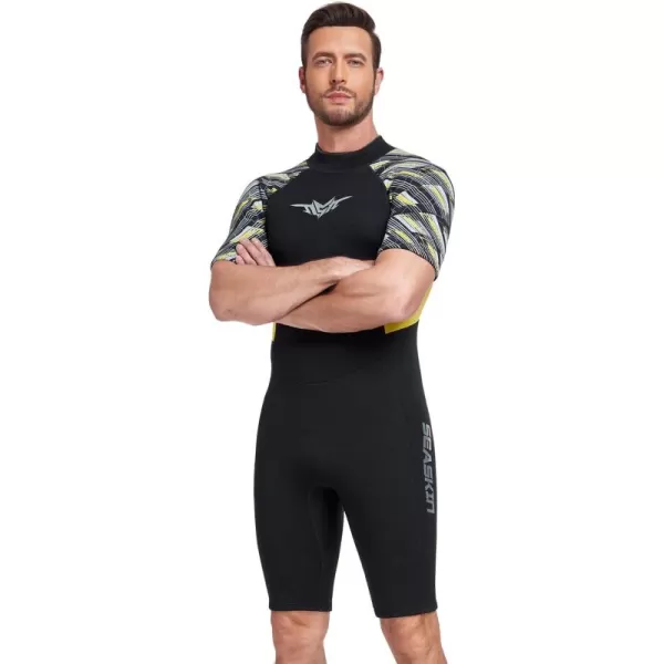 Seaskin Wetsuits for Men Womens 3mm Back Zip