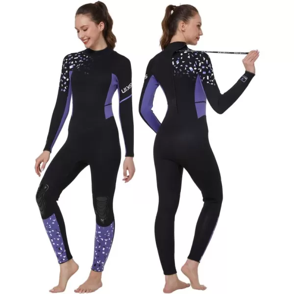 Seaskin Wetsuits for Men Womens 3mm Back Zip