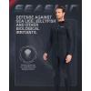 imageSeaskin 5mm Wetsuits for Men Front Zip Full WetsuitBlack