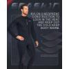 imageSeaskin 5mm Wetsuits for Men Front Zip Full WetsuitBlack