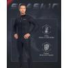 imageSeaskin 5mm Wetsuits for Men Front Zip Full WetsuitBlack