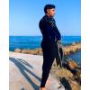 imageSeaskin Full Wetsuits for Men Womens 3mm Back ZipBlue Mens