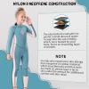 imageSeaskin Kids Wetsuit for Boys Girls Toddlers 2mm Front Zipper Shorty Wetsuits 3mm Back Zip Full Wetsuit Neoprene Thermal Swimsuits for Diving Surfing Swim LessonsBluepink