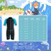 imageSeaskin Kids Wetsuit for Boys Girls Toddlers 2mm Front Zipper Shorty Wetsuits 3mm Back Zip Full Wetsuit Neoprene Thermal Swimsuits for Diving Surfing Swim LessonsBoys