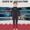 imageSeaskin Kids Wetsuit for Boys Girls Toddlers 2mm Front Zipper Shorty Wetsuits 3mm Back Zip Full Wetsuit Neoprene Thermal Swimsuits for Diving Surfing Swim LessonsBoys fullsuit