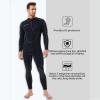 imageSeaskin Mens 3mm Shorty Wetsuit Womens Full Body Diving Suit Front Zip Wetsuit for Diving Snorkeling Kayaking SwimmingMens Fullsuit