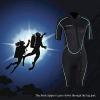 imageSeaskin Mens 3mm Shorty Wetsuit Womens Full Body Diving Suit Front Zip Wetsuit for Diving Snorkeling Kayaking SwimmingWomens Shorty