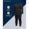 imageSeaskin Plus Size Full Wetsuit for Mens and Womens 3mmBlack Mens