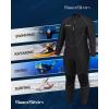 imageSeaskin Plus Size Full Wetsuit for Mens and Womens 3mmBlack Mens