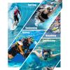 imageSeaskin Shorty Wetsuits for Mens Womens 2mm Front Zip Diving SuitsBlack Womens