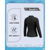 imageSeaskin Womens Wetsuit Tops 2mm Front ZipperBlack