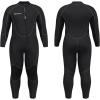 imageSeaskin Plus Size Full Wetsuit for Mens and Womens 3mmBlack Mens