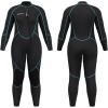imageSeaskin Plus Size Full Wetsuit for Mens and Womens 3mmBlack Womens