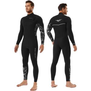 imageSeaskin Surfing Wetsuit for Mens Womens 32mm Chest Zip GBS Full WetsuitMen suits