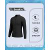 imageSeaskin Mens Wetsuit Tops 2mm Front ZipperBlack