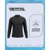 imageSeaskin Mens Wetsuit Tops 2mm Front ZipperBlack