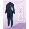 image:imageSeaskin Kids Wetsuit for Boys Girls Toddlers 3mm Front Zip Full Body Diving Suits Neoprene Thermal Swimsuits for Swimming Diving Water SportsPink