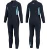 image:imageSeaskin Kids Wetsuit for Boys Girls Toddlers 3mm Front Zip Full Body Diving Suits Neoprene Thermal Swimsuits for Swimming Diving Water SportsBlue