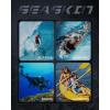 image:imageSeaskin Full Wetsuits for Men 3mm Back Zip Diving SuitsBlackBlue