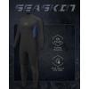 image:imageSeaskin Full Wetsuits for Men 3mm Back Zip Diving SuitsBlackBlue