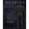 image:imageSeaskin Full Wetsuits for Men 3mm Back Zip Diving SuitsBlackGreen