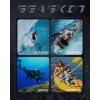 image:imageSeaskin Full Wetsuits for Men 3mm Back Zip Diving SuitsBlackGreen