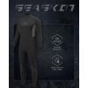 image:imageSeaskin Full Wetsuits for Men 3mm Back Zip Diving SuitsBlackGreen
