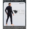 image:imageSeaskin Full Wetsuits for Men 3mm Neoprene Front Zip Diving SuitsBlack
