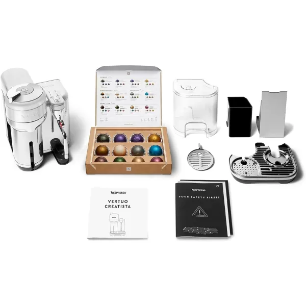 Breville Nespresso Vertuo Creatista BVE850BSS, Brushed Stainless Steel