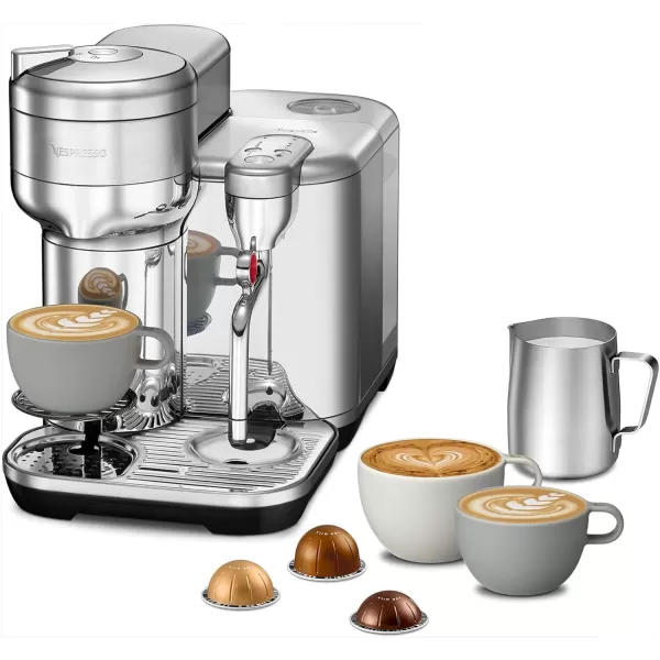 Breville Nespresso Vertuo Creatista BVE850BSS, Brushed Stainless Steel