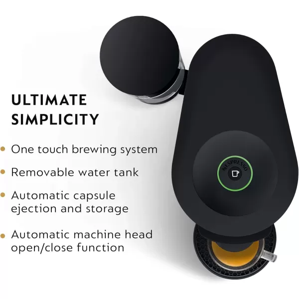 De'Longhi Nespresso VertuoPlus Coffee and Espresso Machine by De'Longhi, 38 ounces, Matte Black
