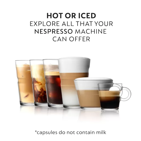 Nespresso Capsules OriginalLine, Cosi, Mild Roast Espresso Coffee, 50 Count Coffee Pods, Brews 1.35oz 