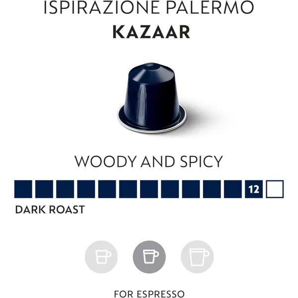 Nespresso Capsules OriginalLine, Ispirazione Arpeggio Intenso, Dark Roast Coffee, 10 Count 