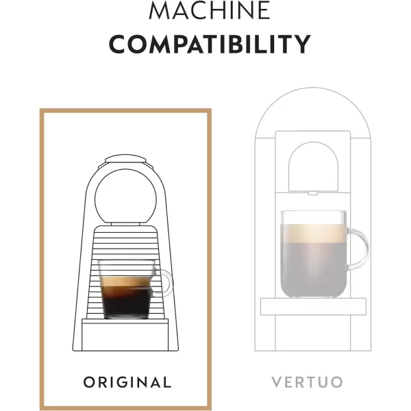 Nespresso Capsules OriginalLine, Ispirazione Arpeggio Intenso, Dark Roast Coffee, 10 Count 