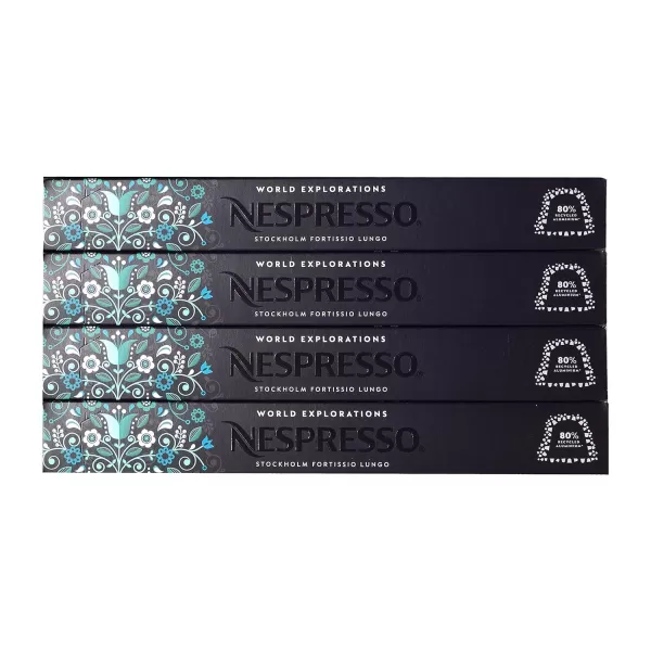 Nespresso Capsules OriginalLine, Vienna Linizio Lungo, Mild Roast Coffee, 50 Count Coffee Pods, Brews 3.7 Ounce 