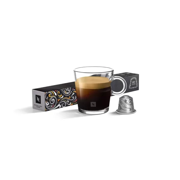 Nespresso Capsules OriginalLine, Vienna Linizio Lungo, Mild Roast Coffee, 50 Count Coffee Pods, Brews 3.7 Ounce 