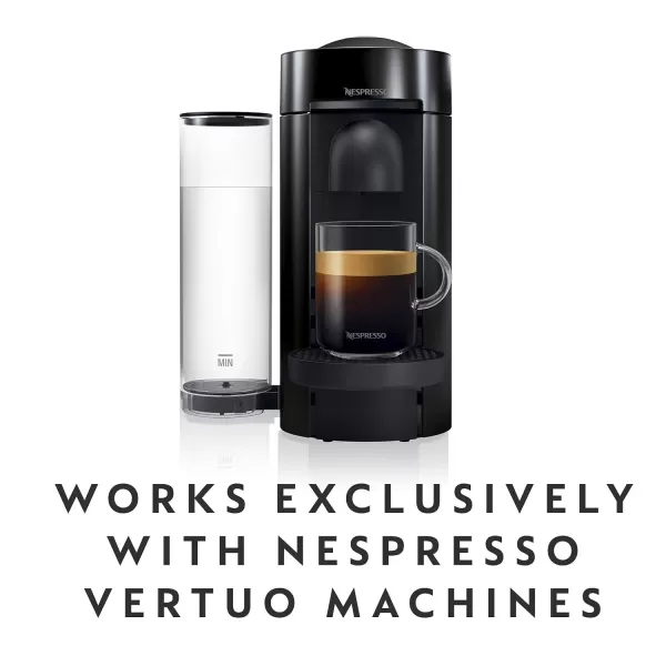 Nespresso Capsules Vertuo, Double Espresso Scuro, Dark Roast Espresso Coffee, 40-Count Coffee Pods, Brews 2.7oz