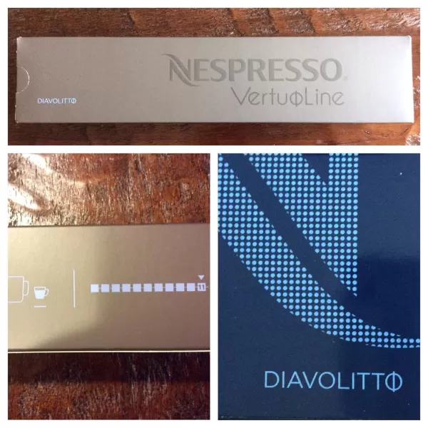 Nespresso Capsules Vertuo, Double Espresso Scuro, Dark Roast Espresso Coffee, 40-Count Coffee Pods, Brews 2.7oz