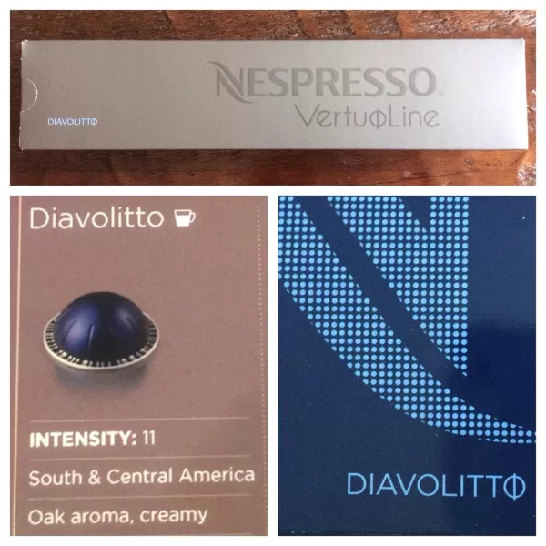 Nespresso Capsules Vertuo, Double Espresso Scuro, Dark Roast Espresso Coffee, 40-Count Coffee Pods, Brews 2.7oz