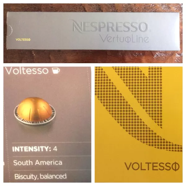 Nespresso Capsules Vertuo, Double Espresso Scuro, Dark Roast Espresso Coffee, 40-Count Coffee Pods, Brews 2.7oz