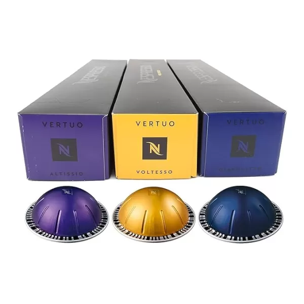 Nespresso Capsules VertuoLine, Best Seller Variety Pack, Medium and Dark Roast Coffee, 30 Count Coffee Pods, Brews 7.8 oz