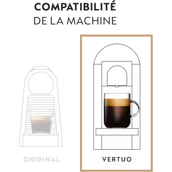 Nespresso Capsules VertuoLine, Best Seller Variety Pack, Medium and Dark Roast Coffee, 30 Count Coffee Pods, Brews 7.8 oz