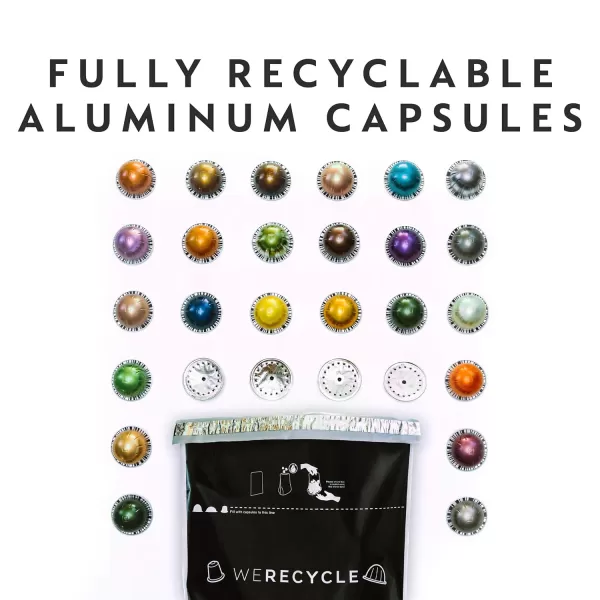 Nespresso Capsules VertuoLine, Best Seller Variety Pack, Medium and Dark Roast Coffee, 30 Count Coffee Pods, Brews 7.8 oz