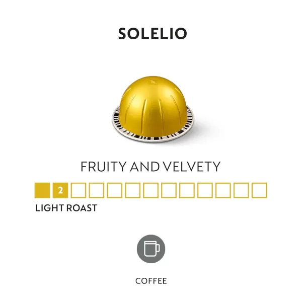 Nespresso Capsules VertuoLine, Best Seller Variety Pack, Medium and Dark Roast Coffee, 30 Count Coffee Pods, Brews 7.8 oz