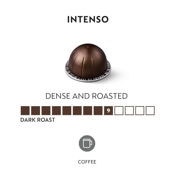 Nespresso Capsules VertuoLine, Best Seller Variety Pack, Medium and Dark Roast Coffee, 30 Count Coffee Pods, Brews 7.8 oz