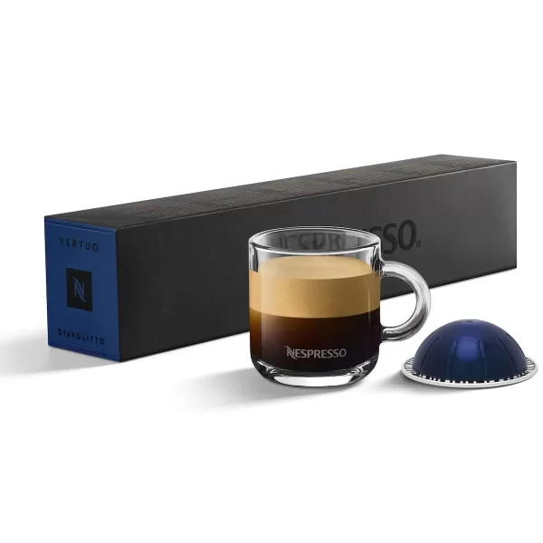 Nespresso Capsules VertuoLine, Best Seller Variety Pack, Medium and Dark Roast Coffee, 30 Count Coffee Pods, Brews 7.8 oz