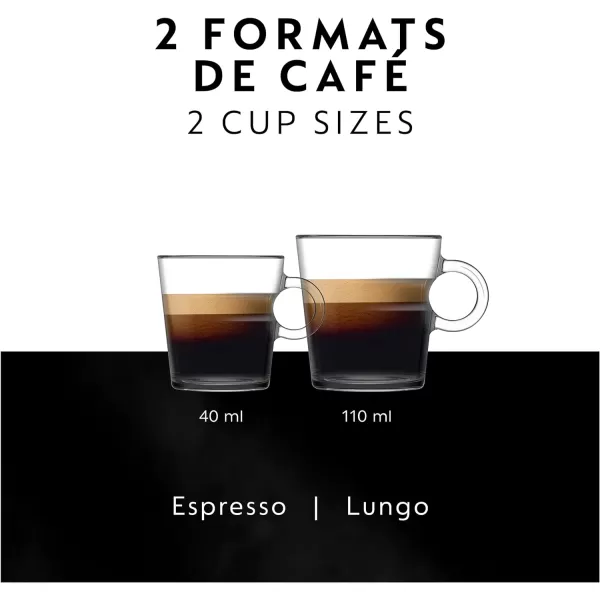 Nespresso Essenza Mini Espresso Machine by Breville,0.6 Liters, Piano Black, 15.25 x 5.5 x 12.25 in